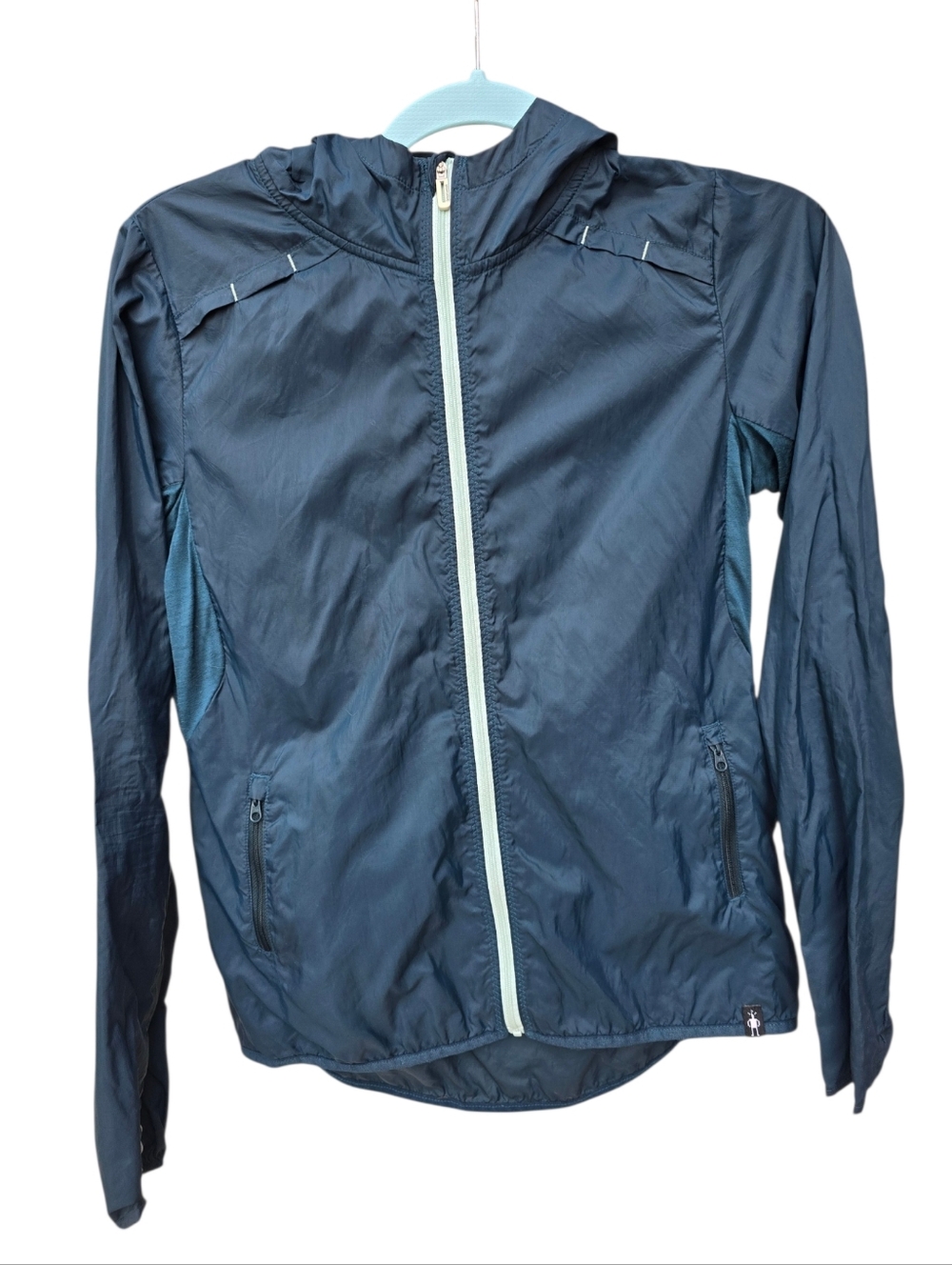 Smartwool Women’s Active Ultralite Hooded Windbreaker Jacket Full Zip XS - Picture 2 of 9